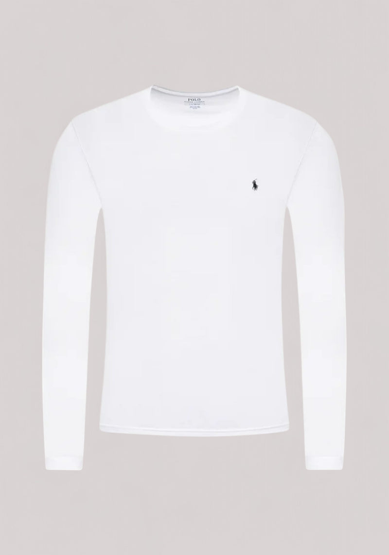 T-SHIRT UOMO MANICA LUNGA BIANCO