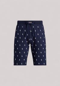 BERMUDA UOMO IN JERSEY CON PONY NAVY