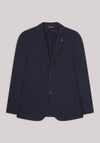 GIACCA UOMO BLU IN TESSUTO TECNICO NAVY