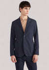 GIACCA UOMO BLU IN TESSUTO TECNICO NAVY