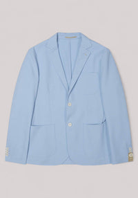 GIACCA UOMO JERSEY AZZURRO PASTELLO