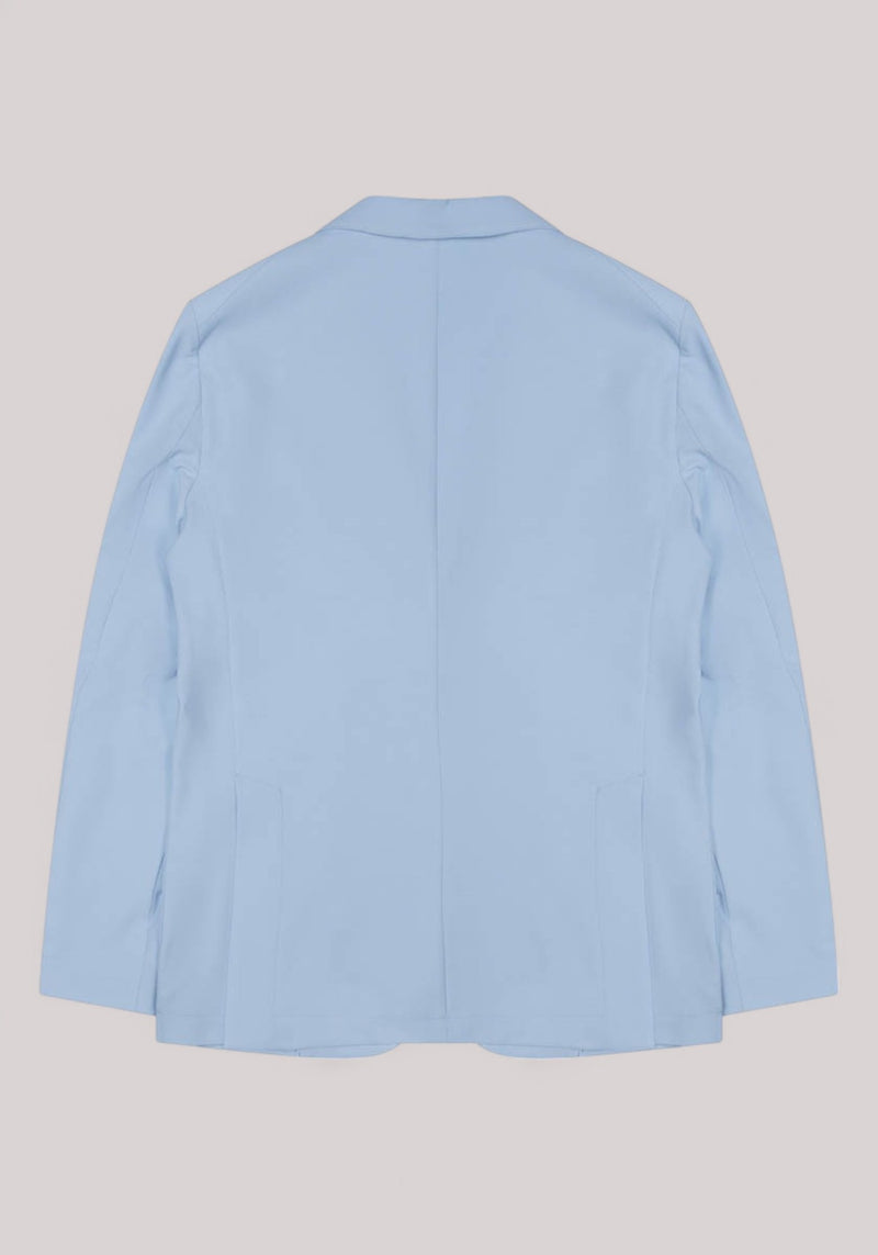 GIACCA UOMO JERSEY AZZURRO PASTELLO
