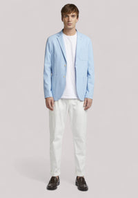 GIACCA UOMO JERSEY AZZURRO PASTELLO