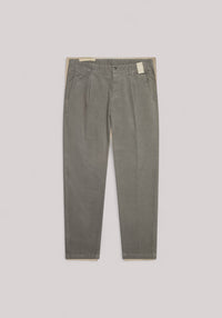 PANTALONE UOMO VELLUTO GRIGIO