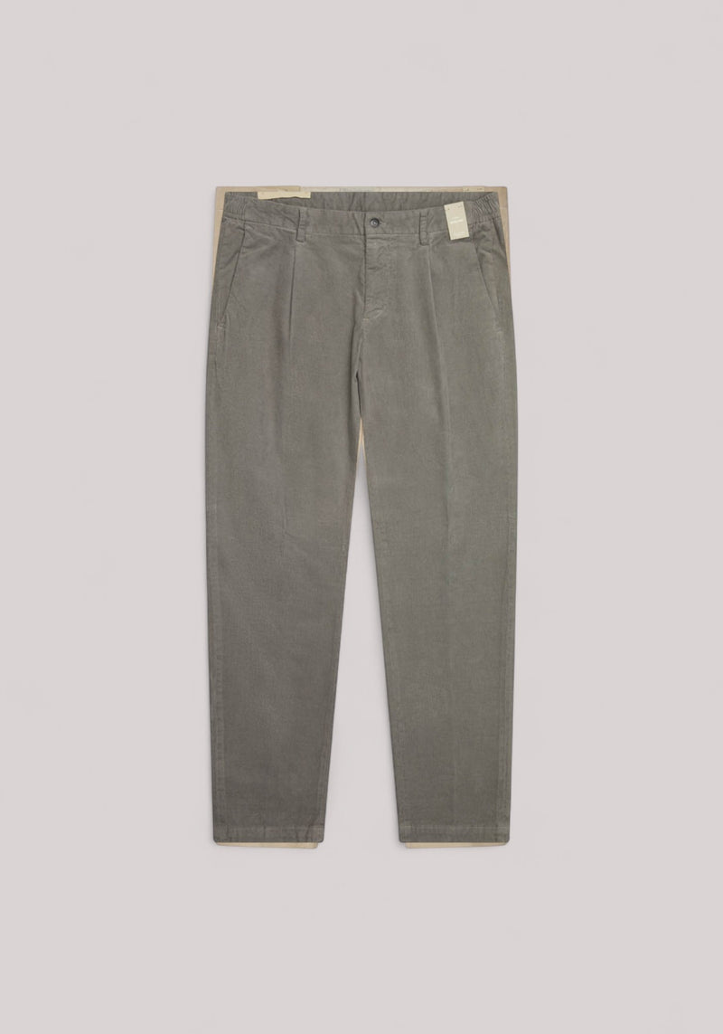 PANTALONE UOMO VELLUTO GRIGIO