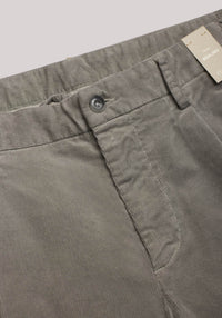 PANTALONE UOMO VELLUTO GRIGIO