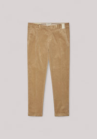 PANTALONE UOMO VELLUTO TORTORA