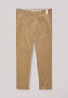 PANTALONE UOMO VELLUTO TORTORA