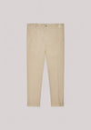 PANTALONE UOMO FUSTAGNO SLIMFIT AVORIO