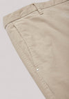 PANTALONE UOMO FUSTAGNO SLIMFIT AVORIO