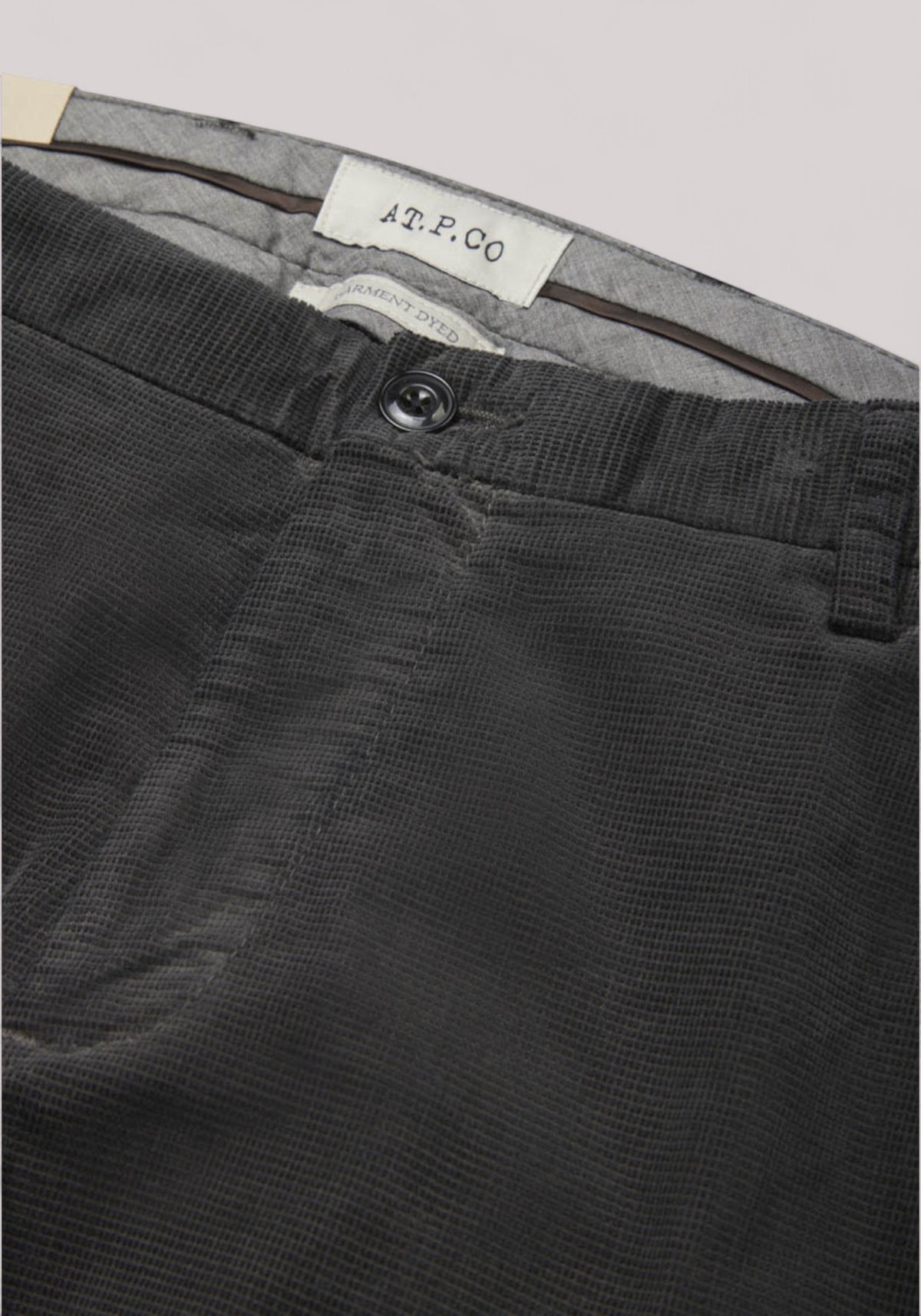 PANTALONE UOMO FUSTAGNO SLIMFIT ANTRACITE