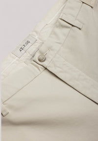 PANTALONE UOMO TRICOTINA SLIMFIT PANNA