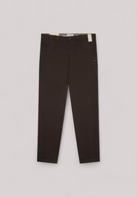 PANTALONE UOMO TRICOTINA  SLIMFIT TESTA DI MORO