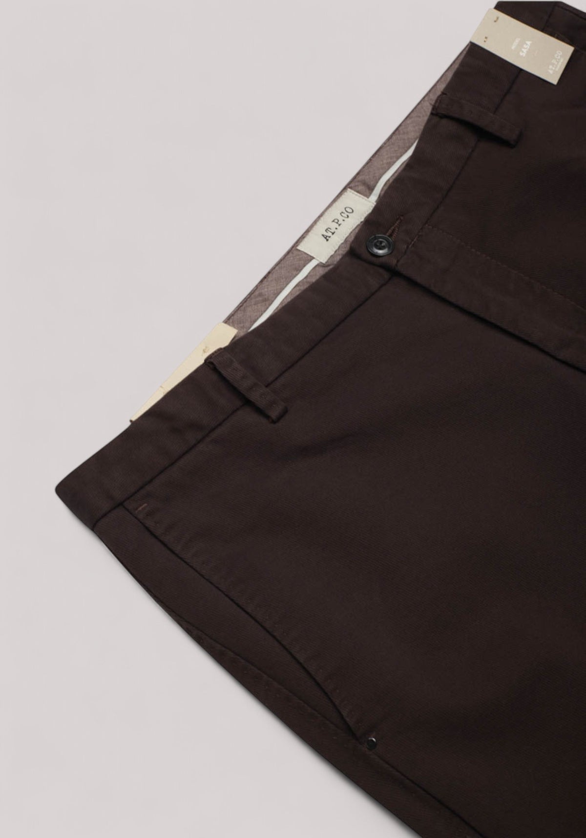 PANTALONE UOMO TRICOTINA  SLIMFIT TESTA DI MORO