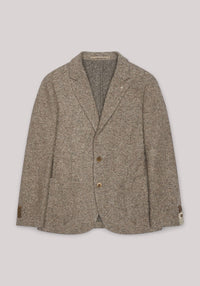 GIACCA UOMO TWEED TORTORA