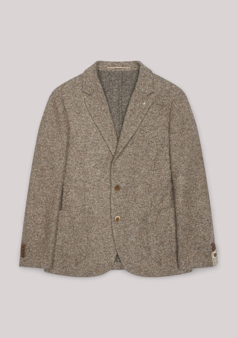 GIACCA UOMO TWEED TORTORA