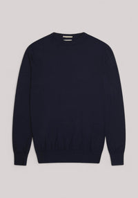 MAGLIA UOMO MISTO CASHMERE BLU NAVY
