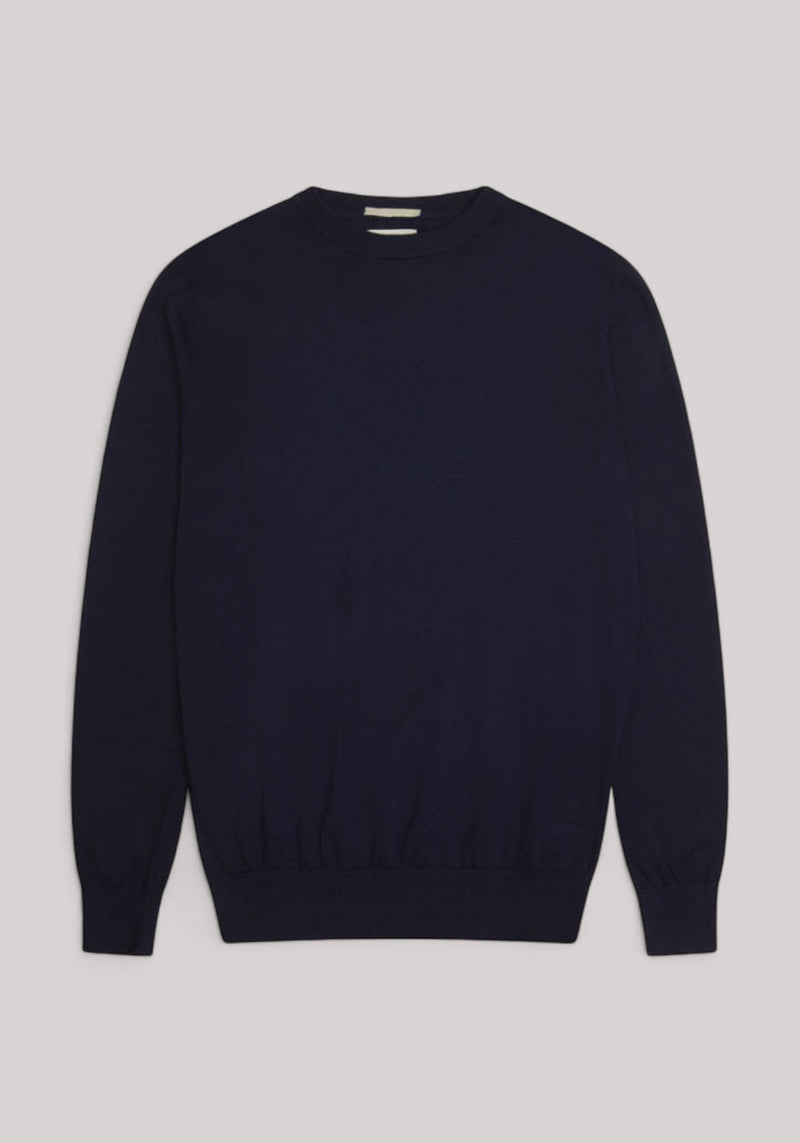 MAGLIA UOMO MISTO CASHMERE BLU NAVY