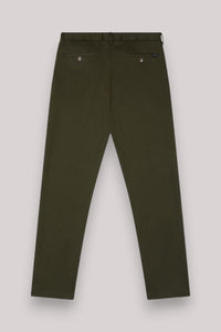 PANTALONE UOMO JERSEY VERDE OLIVA