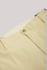 PANTALONE UOMO VELLUTO MILLERIGHE ECRU
