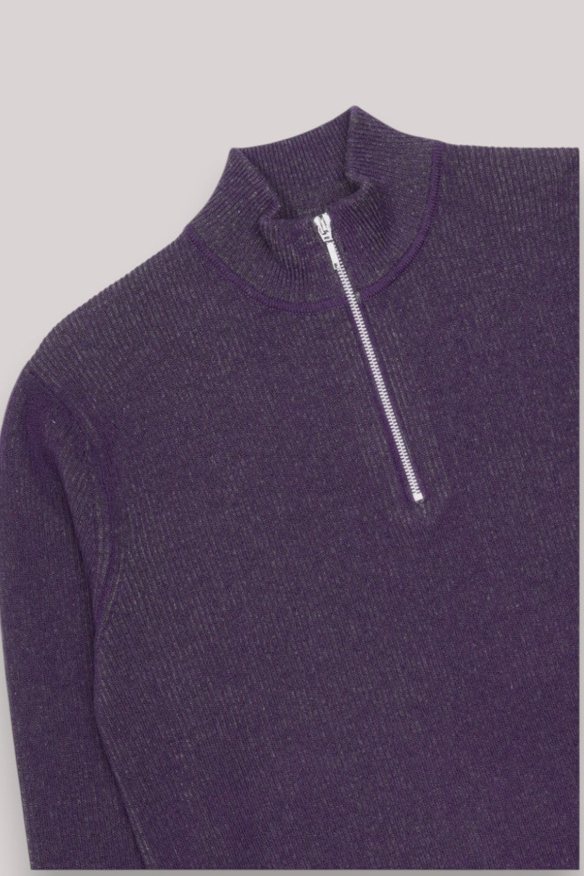MAGLIA UOMO MERINOS BLU NAVY - Linassi