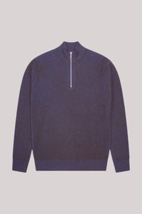 MAGLIA UOMO MERINOS BLU NAVY - Linassi