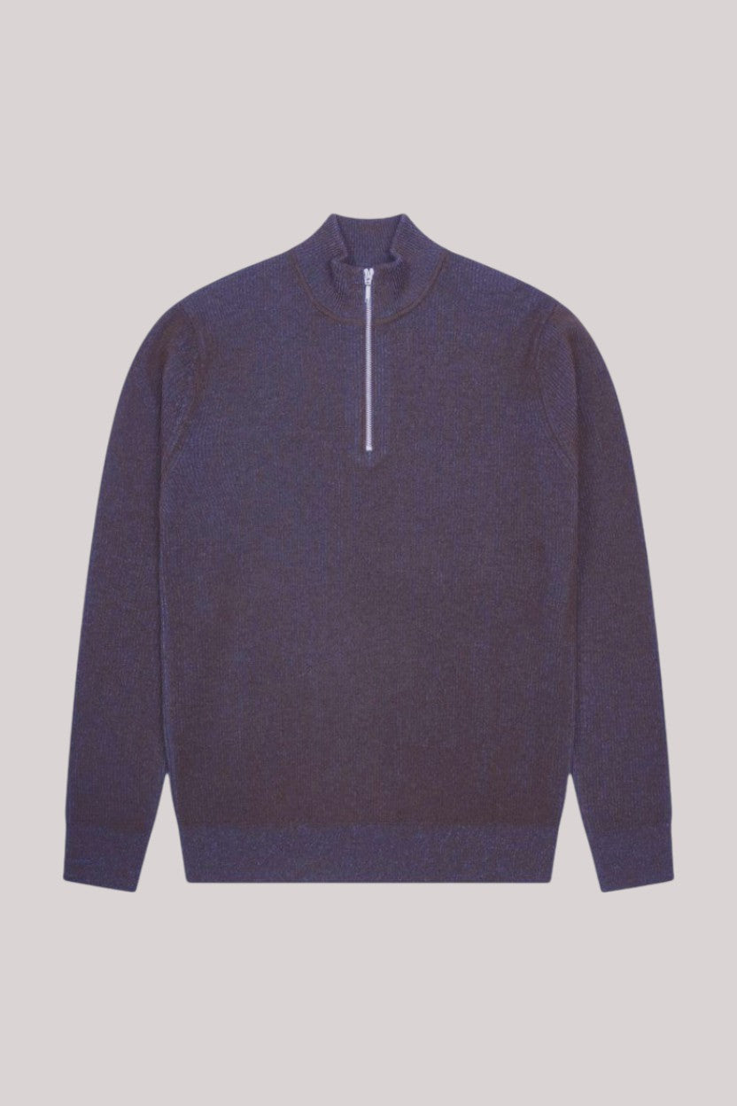 MAGLIA UOMO MERINOS BLU NAVY - Linassi