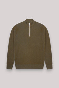 MAGLIA UOMO MERINOS VERDE SCURO