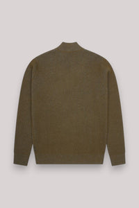 MAGLIA UOMO MERINOS VERDE SCURO