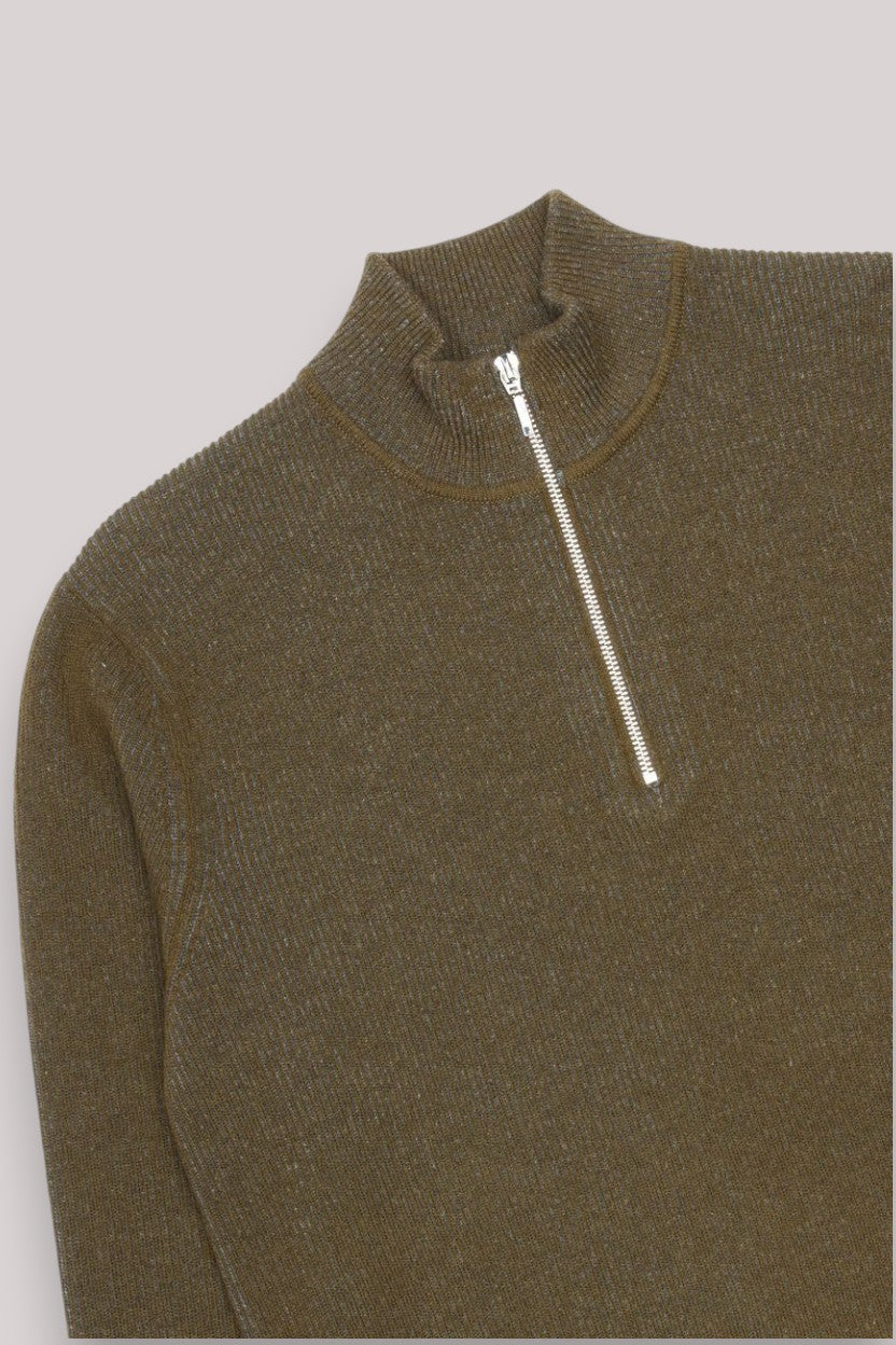 MAGLIA UOMO MERINOS VERDE SCURO