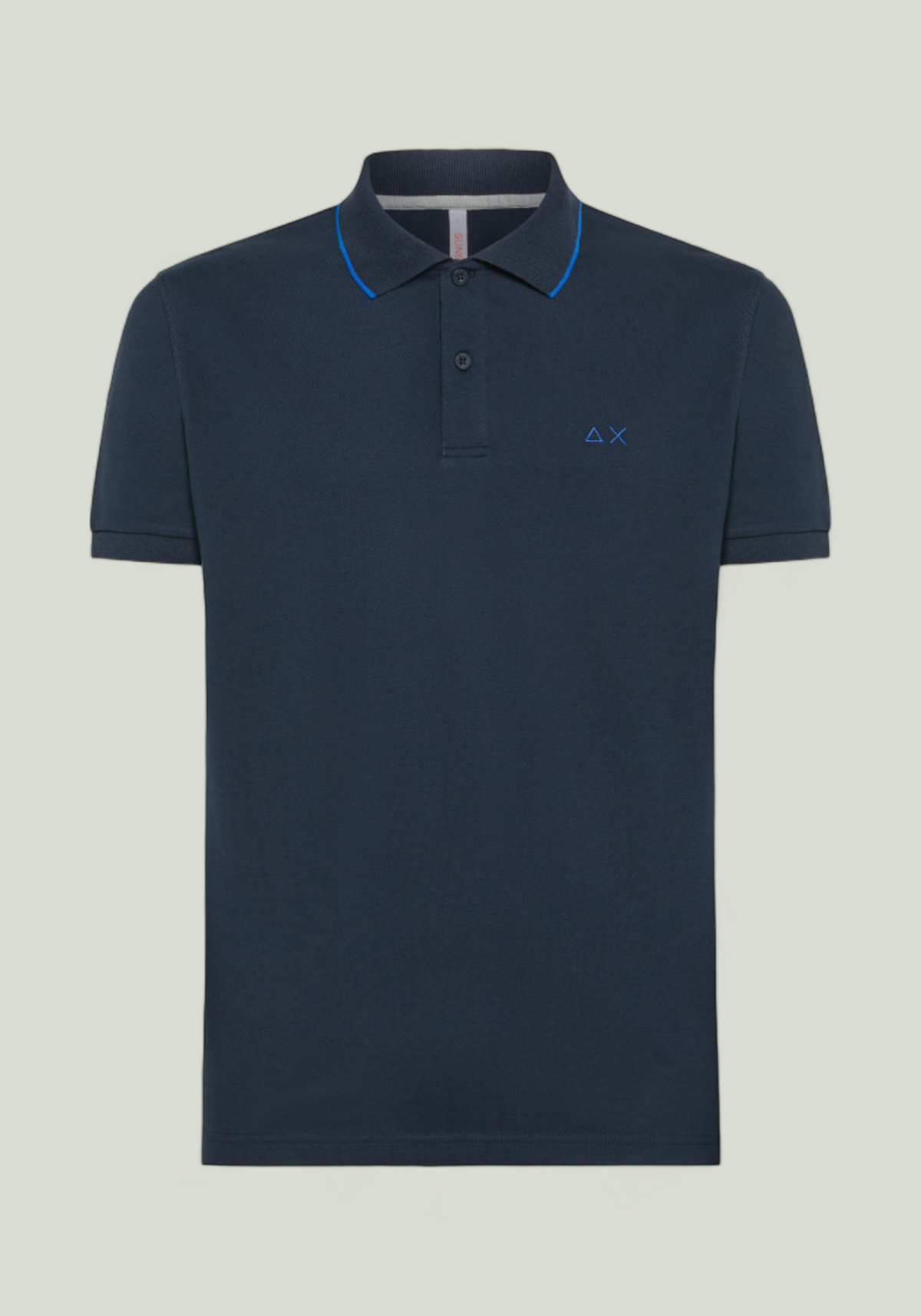 POLO UOMO STRETCH NAVY BLUE - Linassi