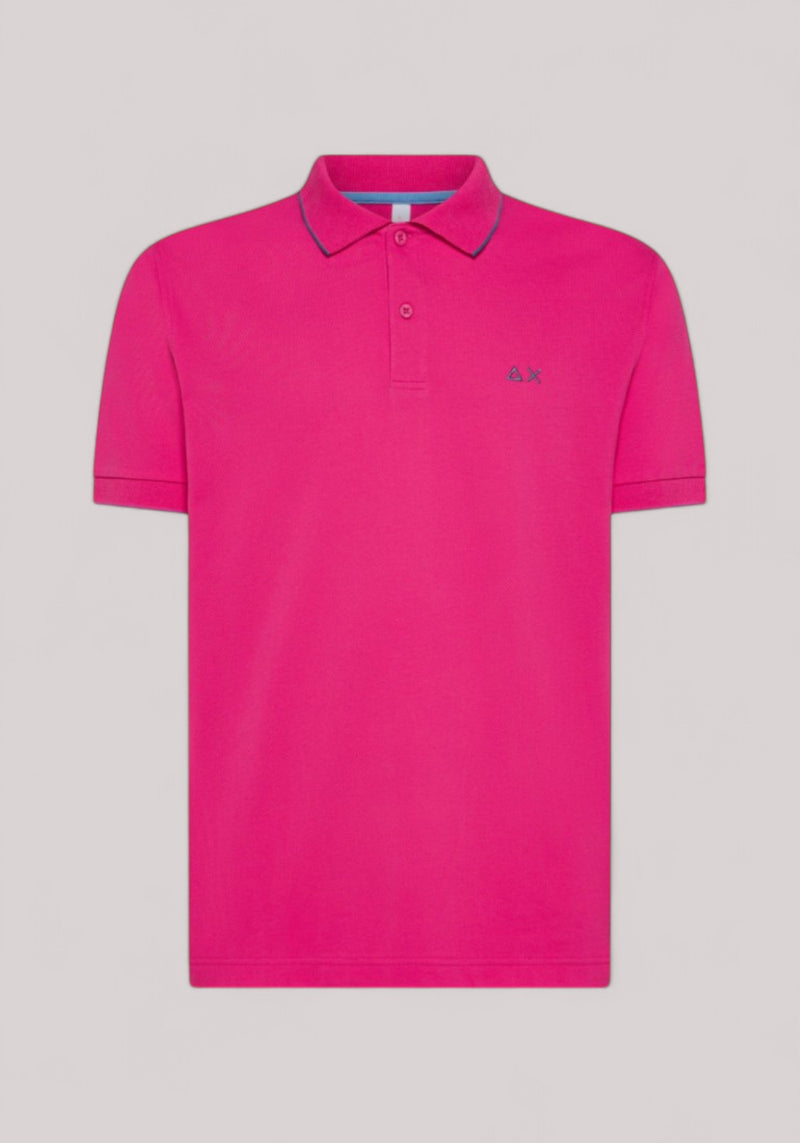 POLO UOMO STRETCH FUXIA