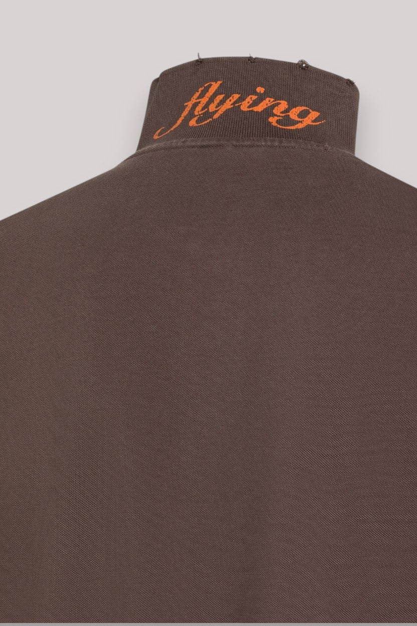 POLO UOMO VINTAGE MARRONE - Linassi