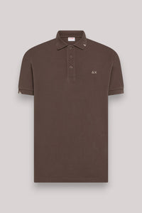 POLO UOMO VINTAGE MARRONE - Linassi