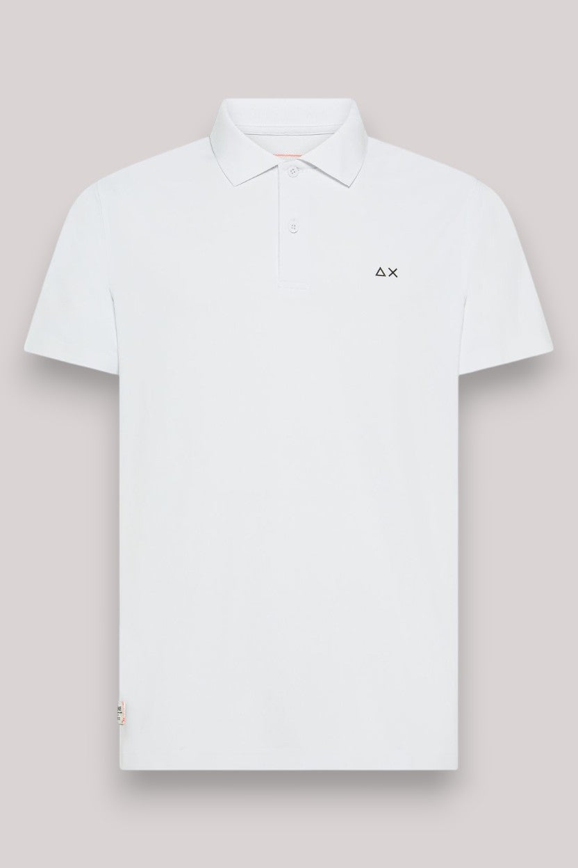 POLO UOMO PIQUET TECNICO BIANCO - Linassi