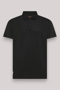 POLO UOMO PIQUET TECNICO NERO - Linassi