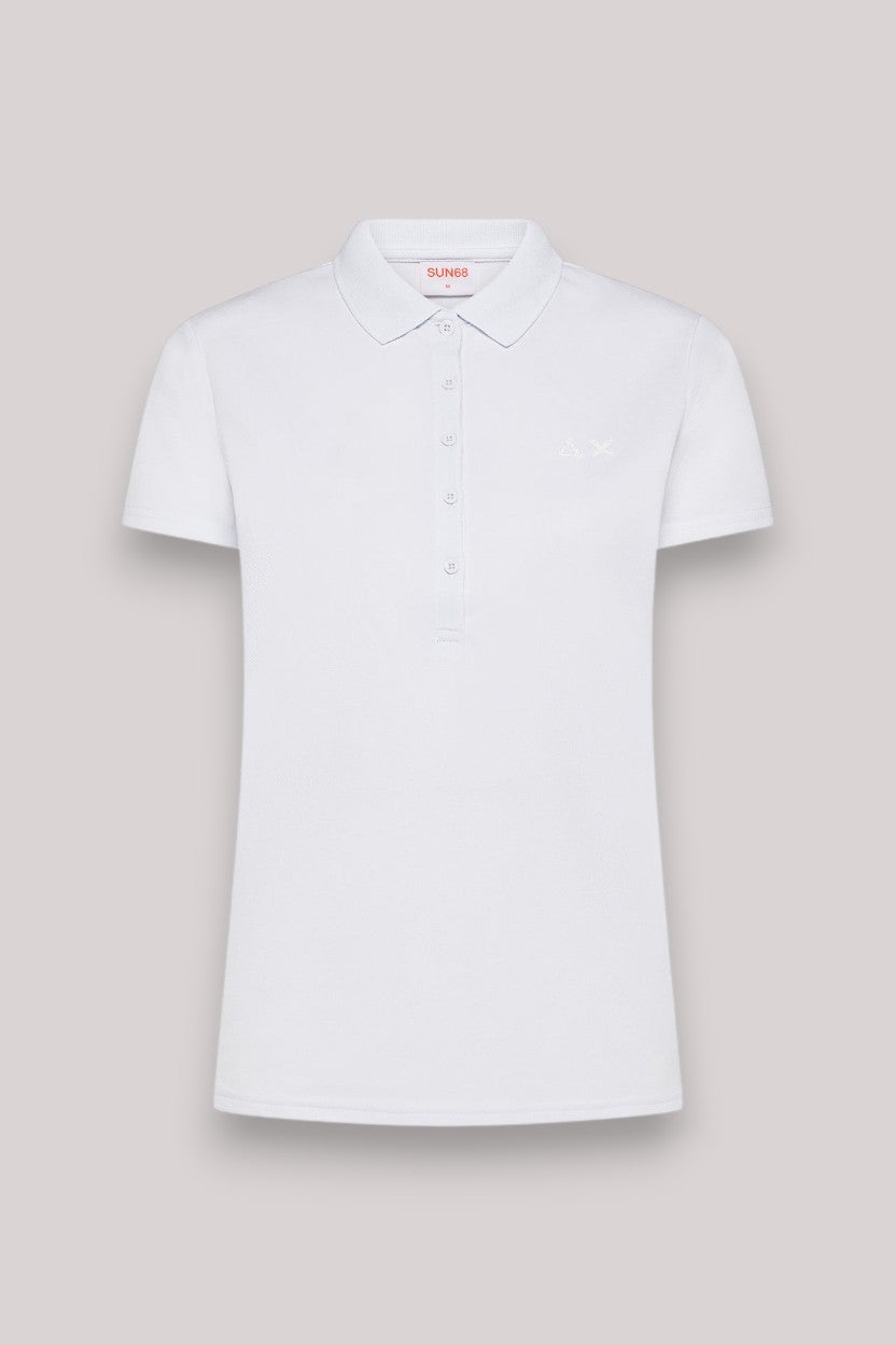 POLO DONNA PIQUET BIANCO - Linassi