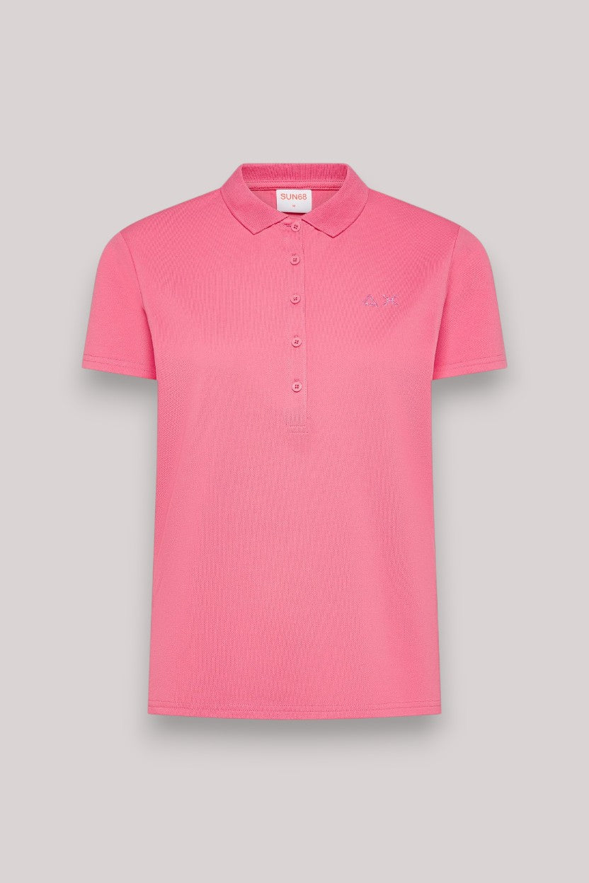 POLO DONNA PIQUET FUXIA - Linassi