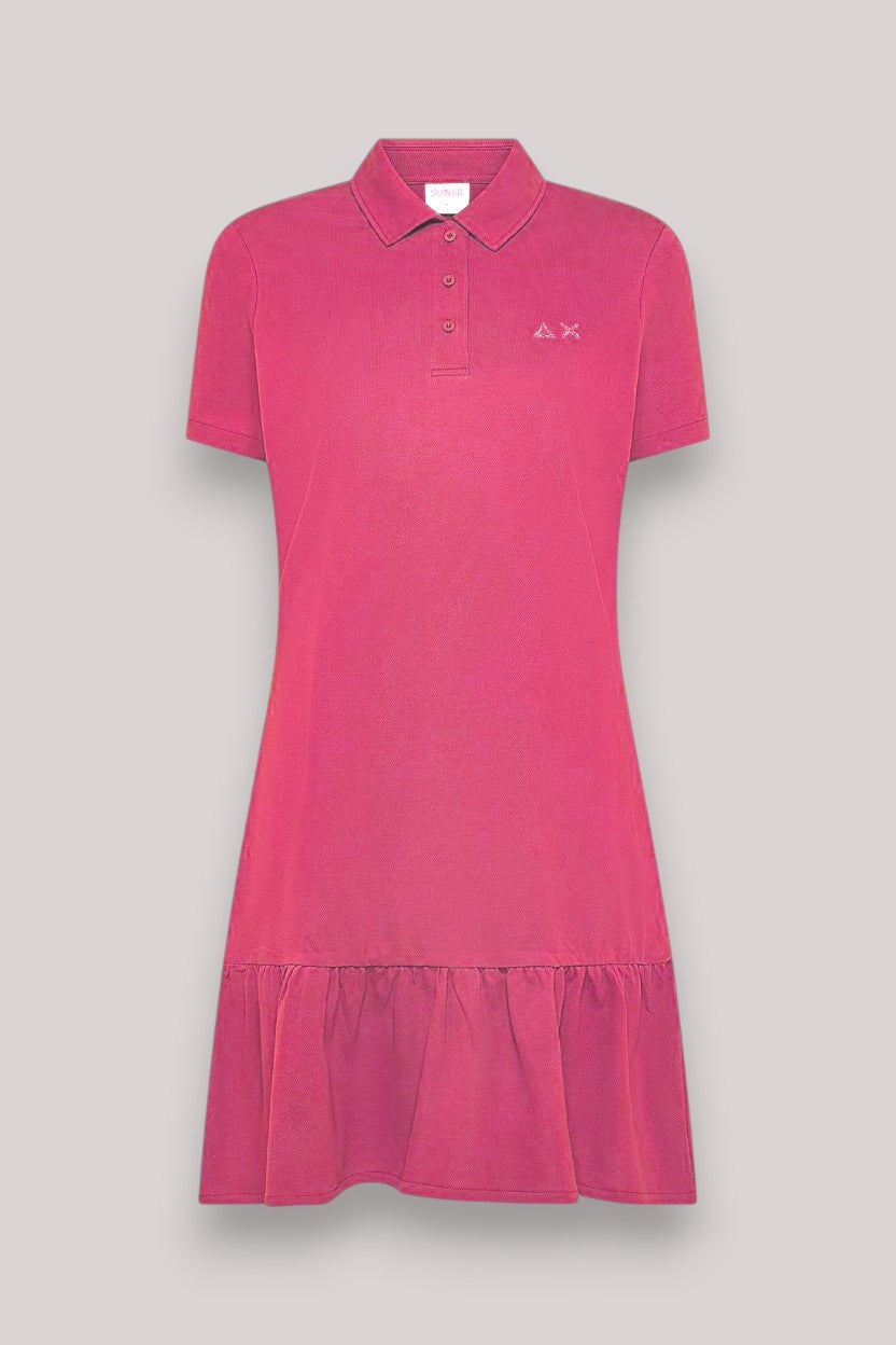 ABITO DONNA PIQUET FUXIA - Linassi