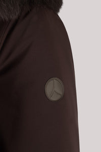 GIACCONE DONNA AEMIPM2706 CACAO - Linassi