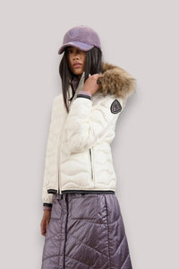 GIUBBINO DONNA ALDIE BIANCO OTTICO