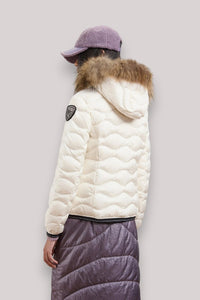 GIUBBINO DONNA ALDIE BIANCO OTTICO