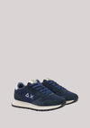 SCARPE DONNA ALLY GLITTER TEXTILE NAVY BLUE