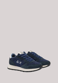 SCARPE DONNA ALLY GLITTER TEXTILE NAVY BLUE