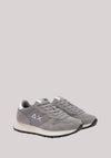 SCARPE DONNA ALLY GLITTER TEXTILE GRIGIO MEDIO