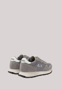 SCARPE DONNA ALLY GLITTER TEXTILE GRIGIO MEDIO