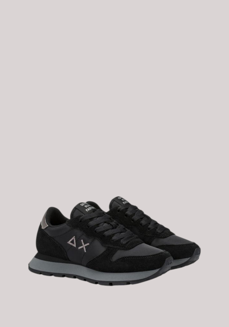 SCARPE DONNA ALLY GOLD SILVER NERO/GRIGIO MEDIO