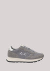 SCARPE DONNA ALLY GLITTER TEXTILE GRIGIO MEDIO