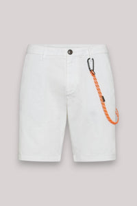 BERMUDA UOMO CHINO FOLD BIANCO - Linassi
