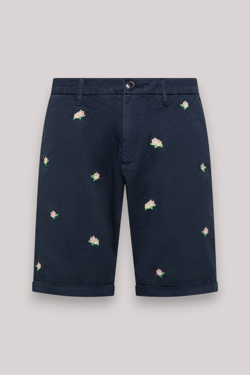 BERMUDA UOMO FANTASIA NAVY BLUE -  B35103 07